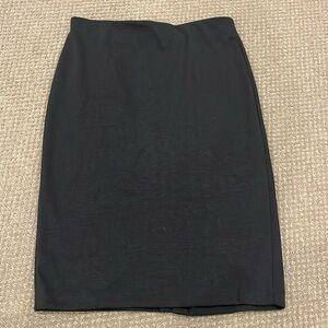 Philosophy Dark Grey Pencil Skirt